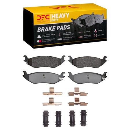 Dfc Heavy Duty Disc Brake Pad Set,  1214-0898-01