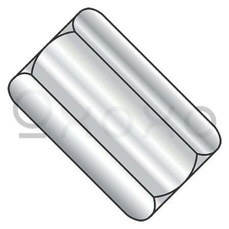 Oxoxo 5/8-11X2 1/8 Hex Rod Coupling Nut 13/16 inch Across Flats 18 8 Stainless Steel, 45PK 547772