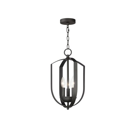 Maxim Provident 3-Light Chandelier 10033BK