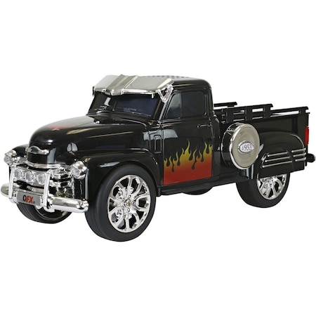 Qfx BT-1953 Portable Bluetooth Speaker System - Black - Battery Rechargeable - USB BT-1953BLK