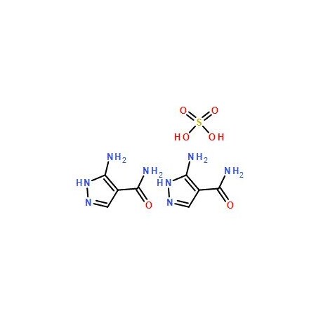 Ak Scientific 3-Amino-4-pyrazolecarboxamide hemisulfate (500g), CAS 27511-79-1 P782-500g