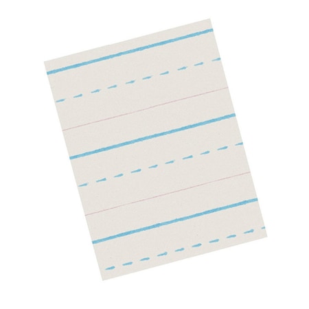 Zaner-Bloser Newsprint Handwriting Paper, Dotted Midline, Grade 2, 1500PK PZP2612