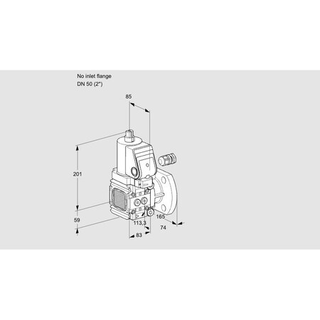 Honeywell Kromschroder VAS3-/50F/NKGR KS88025998