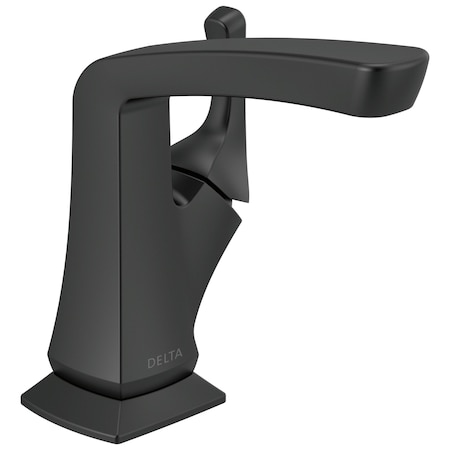 Delta Vesna Single Handle Centerset Bathroom Faucet In Matte Black 15789LF-BL