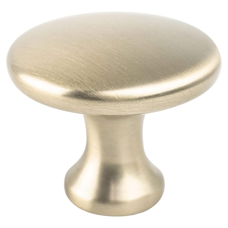 Berenson Contemporary Advantage Five Champagne Narrow Round Knob 9129-10CZ-P
