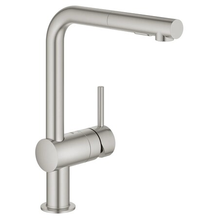 Grohe Minta Ohm Sink L-Spout Pull-Out Spray US 30300DC0