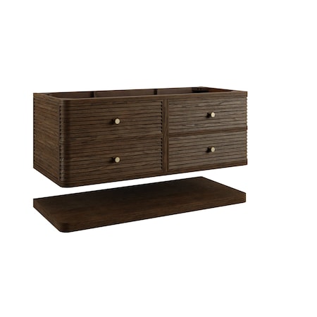 James Martin Vanities Allamari 48" Single Vanity Cabinet, Sable D640-V48-SBL