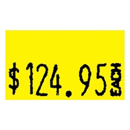 Specialty Store Services PricingLabels, Yellow, 5/8inH, 3/4inW 66163Y