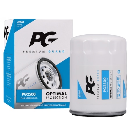 Premium Guard Engine Oil Filter, PG2500