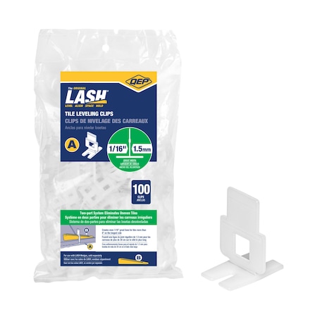 Qep Lash Clips, Plastic, 3/4"L 99730