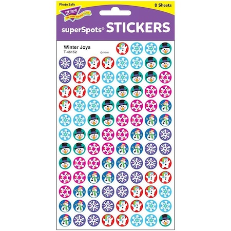 Trend Enterprises Winter Joys superSpots® Stickers, PK4800 T46152