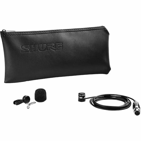 Shure 1 CM CONDENSER LAVALIER FOR SPEECH APPLICATIONS WL185MB/C-TQG