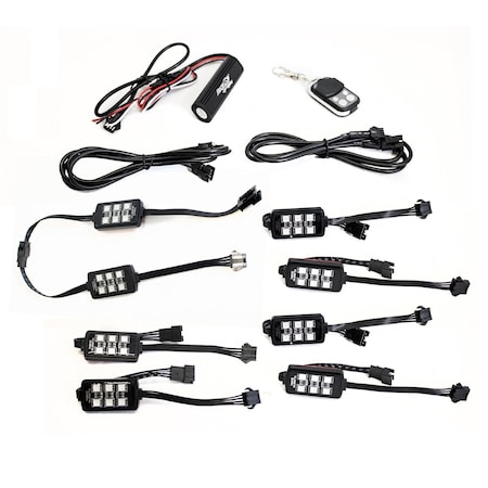 Race Sport ColorADAPT 12 Piece Light 6SMD POD RGB RS12RGB