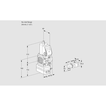 Honeywell Kromschroder VAG2-/40R/NWAN KS88009122
