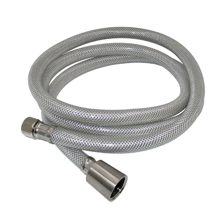 Kingston Brass KSSLSPR8K 60-Inch Kitchen Faucet Spray Hose, Matte Black/Brushed Nickel KSSLSPR8K