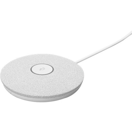 Logitech Rally Mic Pod for Rally, Rally Bar, and Rally Bar Mini, White 952-000038