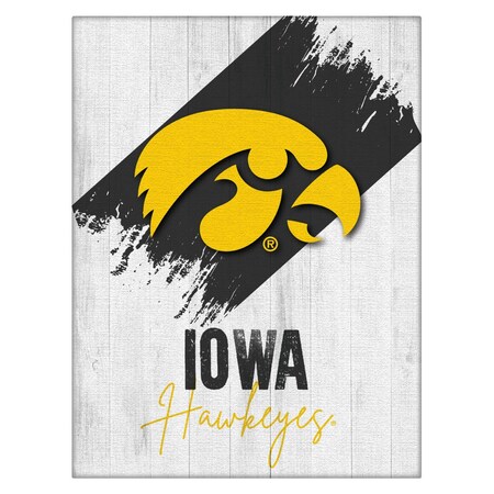 Holland Bar Stool Co University of Iowa 24inx32in Canvas Wall Art LCnvs