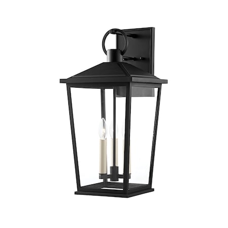 Troy Lighting Soren 3 Light Wall Sconce 11 In. Textured Black B8903-TBK