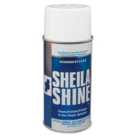 Sheila Shine Sheila, Stainless Steel Cleaner & Polish, 10oz Aerosol 1EA