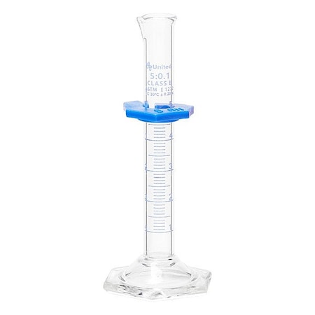 United Scientific Supplies Inc Graduated Cylinder, Colorless, PK2 UNCYLNGB-5