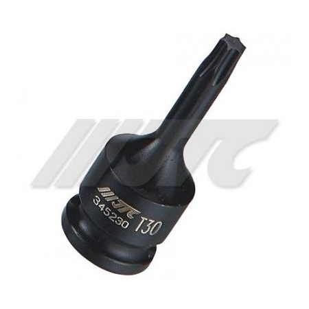 Jtc Auto Tools 3/8 in Drive Impact Star Socket, T30 Torx, Impact Grade 345230