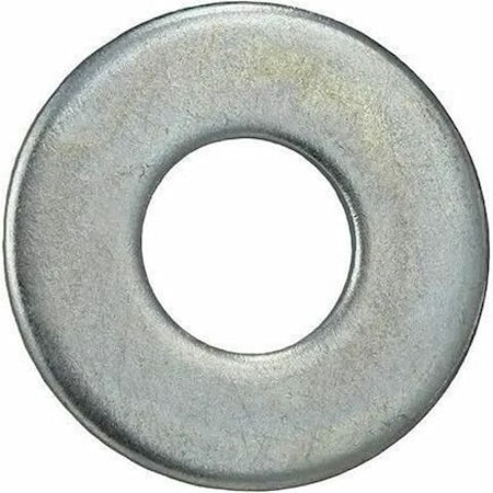 Dottie Flat Washer, For Screw Size 1/2" , Unhardened Carbon Steel Zinc Plated Finish, 100 PK FWT12