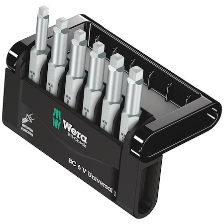 Wera Bit-Check 6 V Universal 1, 6 pieces 5056478001