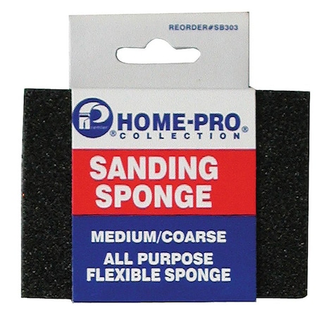 Premier SB303 Home Pro Dual Side Sanding Sponge, Medium/Course SB302