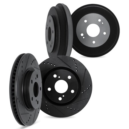 Dynamic Friction Co DFC Rotor Set 8004-59102