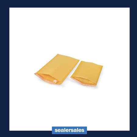 Sealer Sales 9.50 in x 14.50 in #4 Kraft Bubble Mailer, 100PK 19535