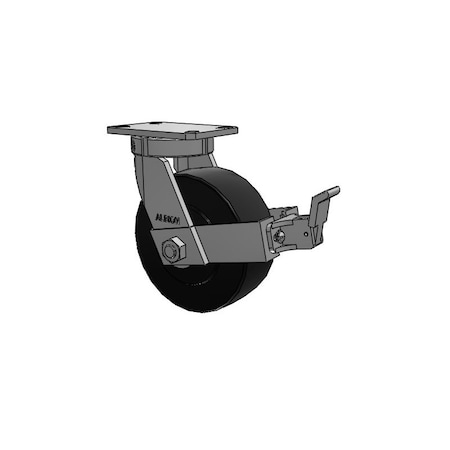 Albion Caster, Kingpinless, 8x3, 310NX08528SFBB 310NX08528SFBB