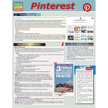 Barcharts Pinterest Quickstudy Easel 9781423228608