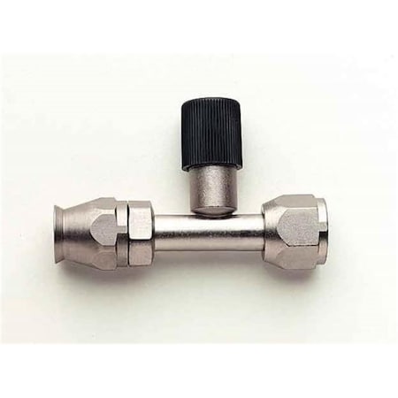 Aeroquip Eaton Hose End-8 Air Conditioning Charge Nickel Straight FCE1813