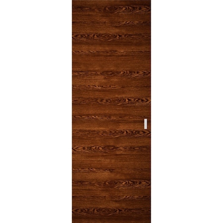 Sartodoors Hidden Barn, Ego 5000 Cognac Oak, Wood Veneer Doors, Magic Concealed Sliding Set, 36 x 80 EGO5000HB-DKO-36