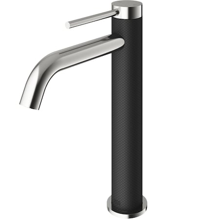 Vigo Lexington Single Handle Single-Hole Bathroom Vessel Faucet in Brushed Nickel VG03028BN