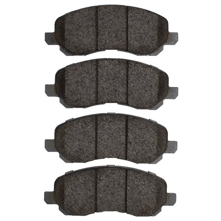Dynamic Friction Co DFC 5000 Advanced Brake Pads - Ceramic 1551-0866-00