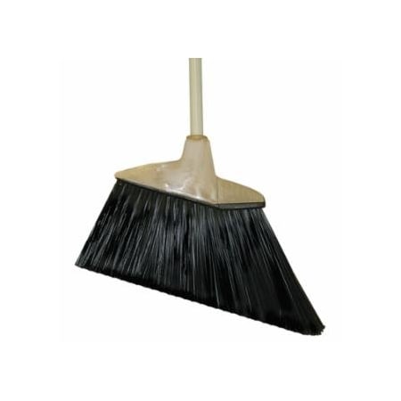 Magnolia Brush Angle Broom, 6-3/4 in Trim L, Flagged Plastic 455-463