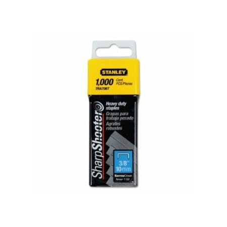 Stanley Heavy-Duty Staple, 3/8 in L x 27/64 in W 680-TRA706T