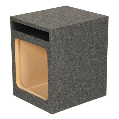 Q Power Qpower  12 in. Single Heavy Duty Vented Square Subwoofer Sub Enclosure Box HD112