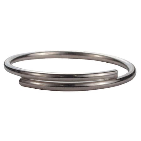 Hillman 3/4 in. D Steel Silver Split Key Ring 703504