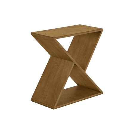 Monarch Specialties Rectangle Narrow Accent Side Table, 24.25 in W, 24 in L, 11.75 in H I 3981