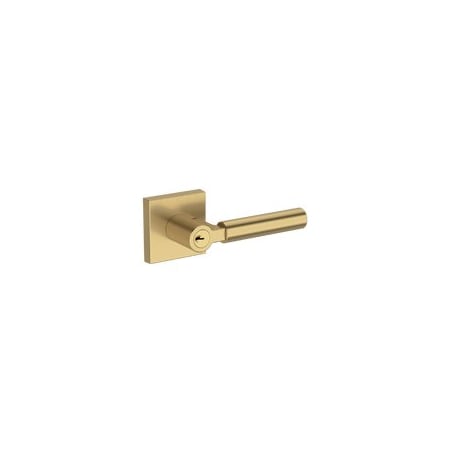 Baldwin Residential Door Levers Keyed Entry Reversible Lifetime Satin Brass ENLKFCSR044