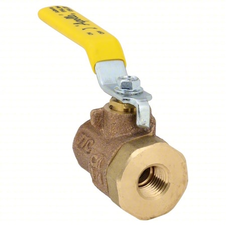 Apollo Valves 1/4" FNPT Bronze Ball Valve 2-Way 77C10101A