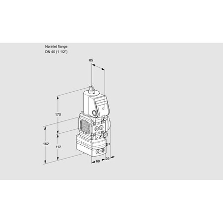 Honeywell Kromschroder VAD2-/40R/NQ-50A KS88011985
