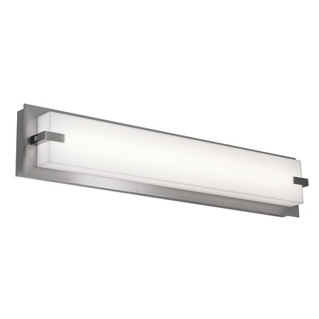 Afx Sinclair - 24in LED Vanity Light - 26W - Satin Nickel SNV2405LAJUDSN