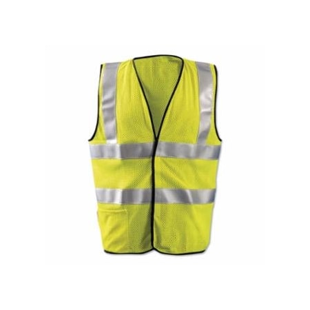 Occunomix PREM FR DUAL STRIPE MESH VEST ANSI CL 2 YLW 2X 561-LUX-SSFGCFR-Y2X
