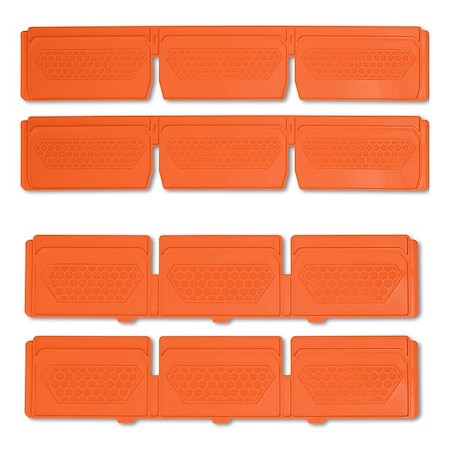 Klein Tools Drawer Divider, Orange, 12 1/4" L, 4 1/8" W 54923MBR