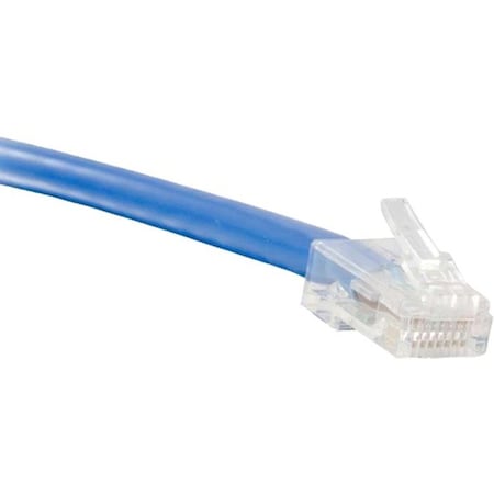Enet Cat6 Blue 1 Foot Non-Booted (No Boot) (Utp) High-Quality Network C6-BL-NB-1-ENC