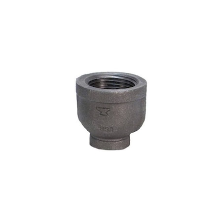 Asc Black Pipe Reducing Coupling, 3/8 x 1/4-In. 8700133906