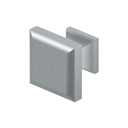 Deltana Decorative Square Cabinet Knob Satin Chrome KS10U26D